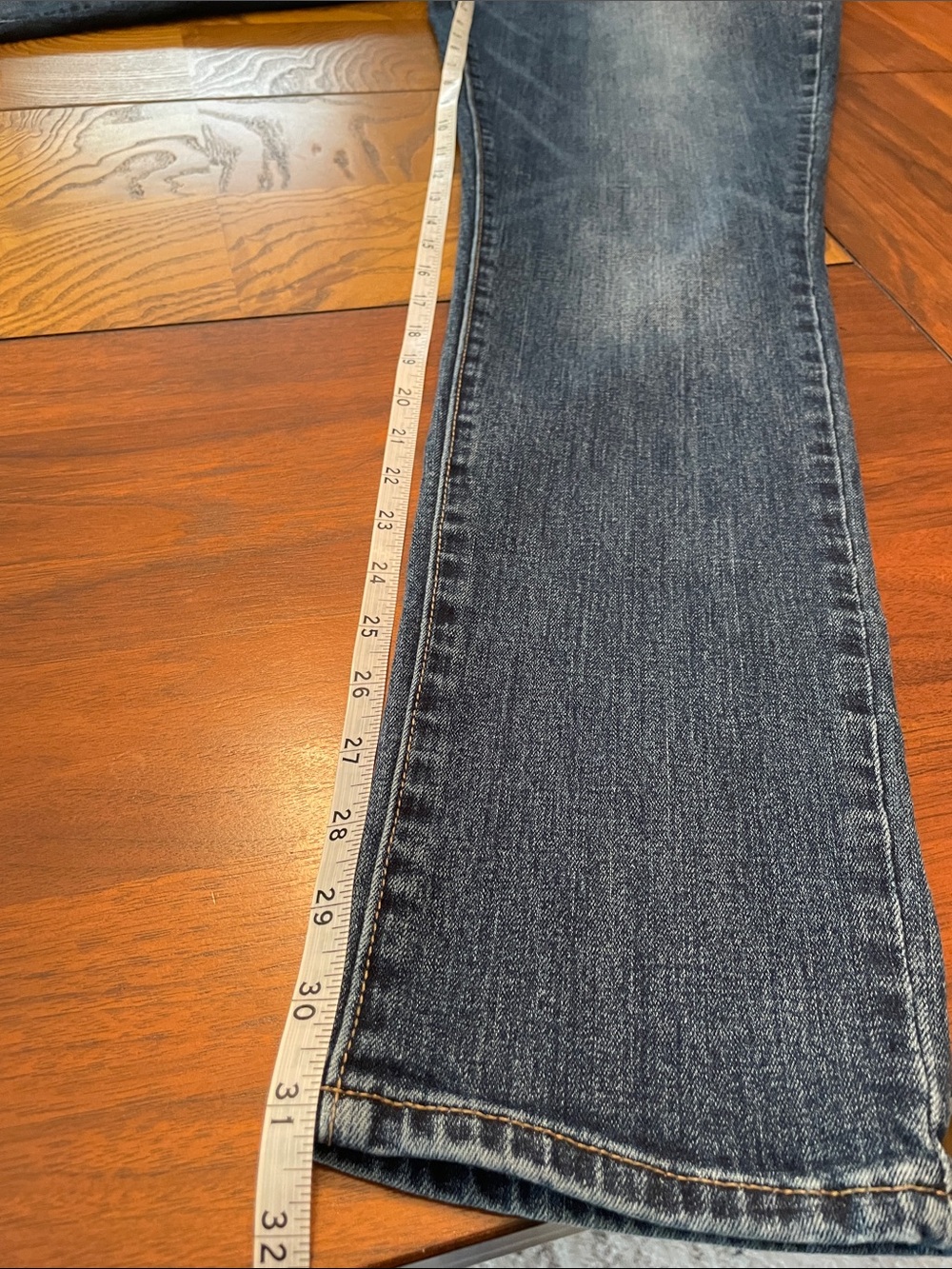 Old Navy Dark Blue Curvy Profile Jeans M57 - Picture 9 of 10